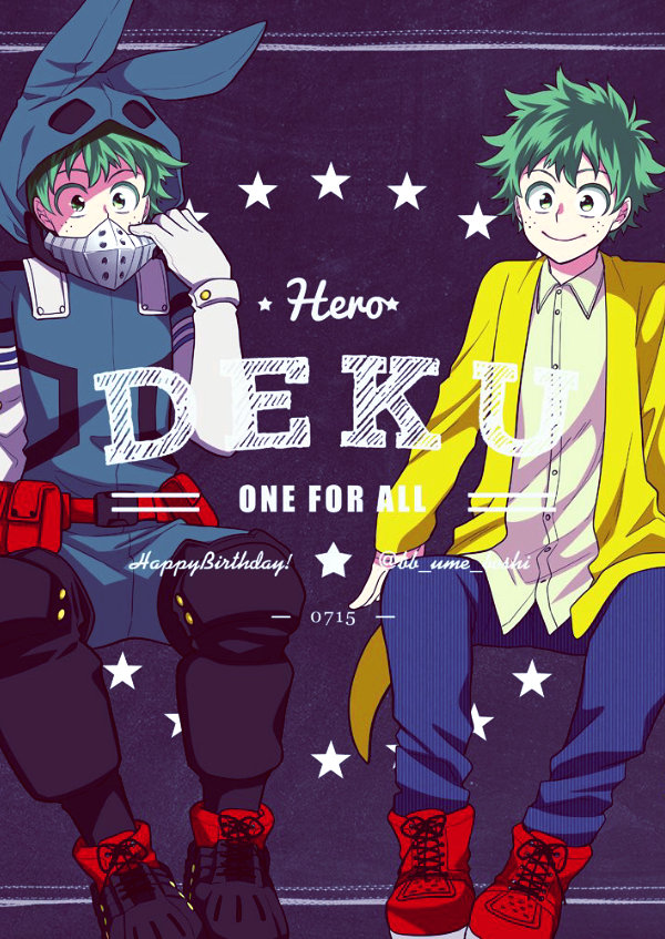 Boku no Hero Academia DJ I wish you a happy birthday 1 02